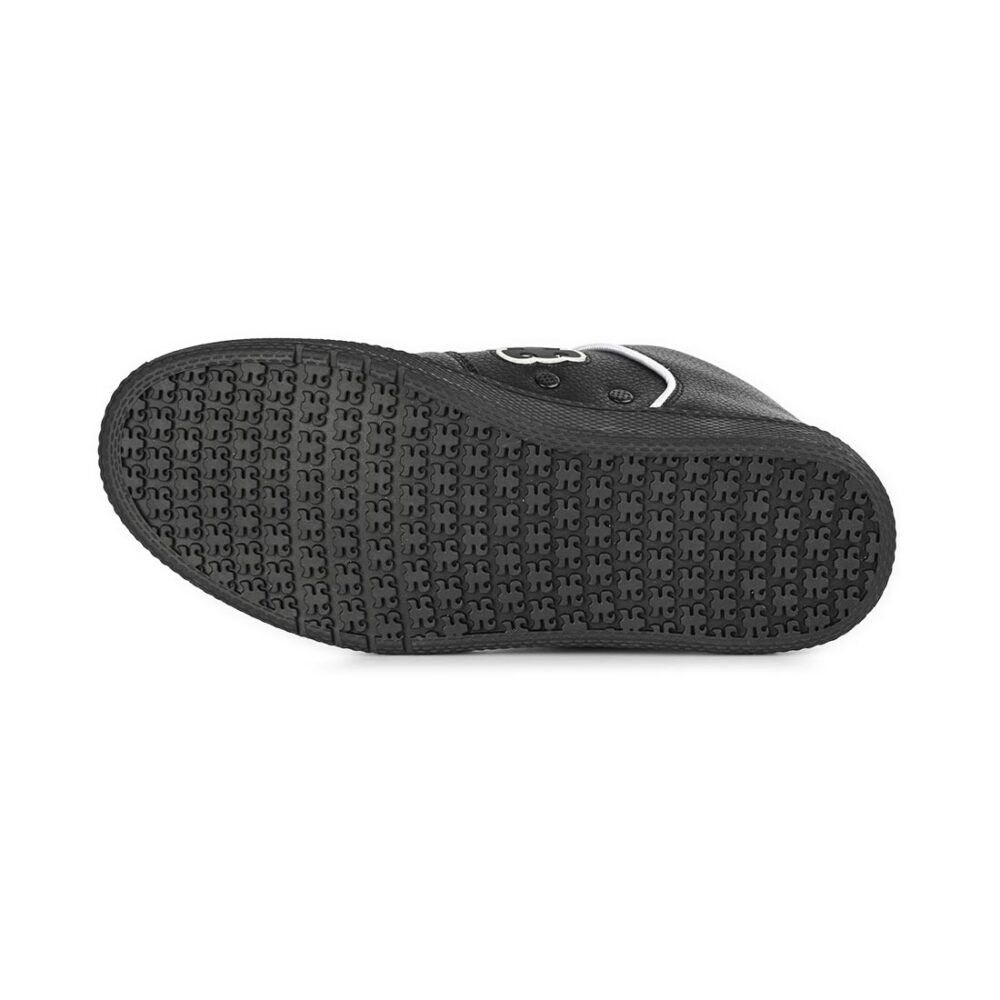 IPATH Grasshopper High-Top Skate Shoes - Black Leather