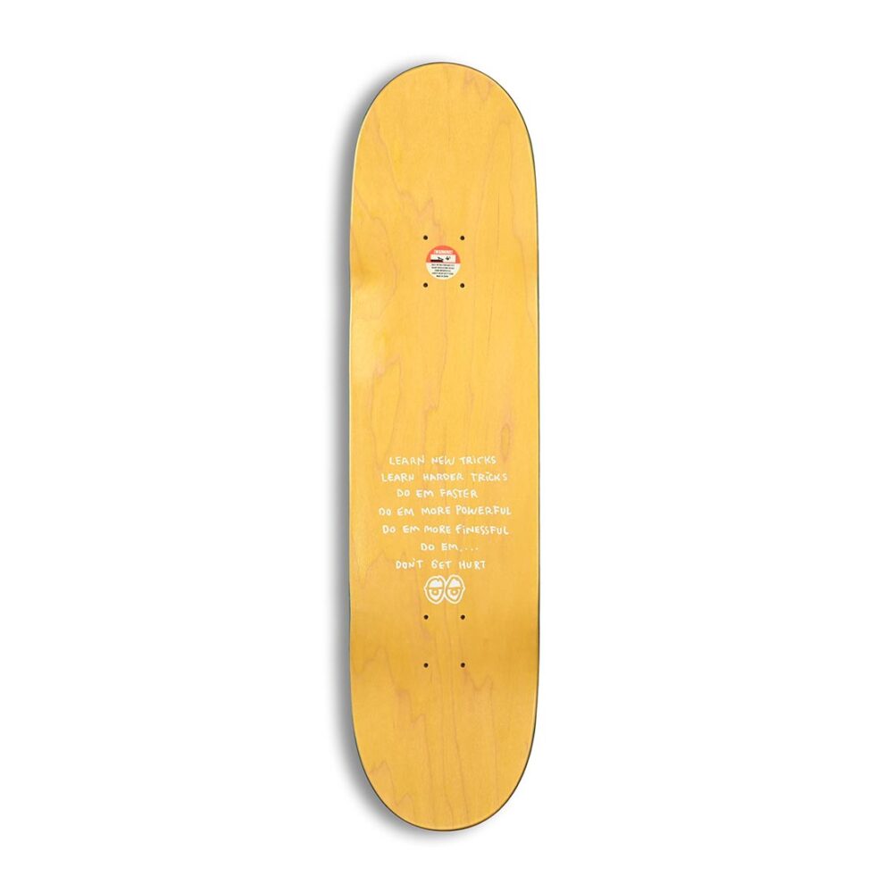 Krooked Sweatpants Redux 8.38" Skateboard Deck - Red