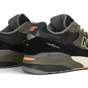 New Balance Numeric Reynolds 933 Skate Shoes - Black/Dark Olivine