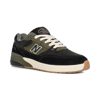 New Balance Numeric Reynolds 933 Skate Shoes - Black/Dark Olivine