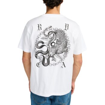 RVCA Benj Battle S/S T-Shirt - White