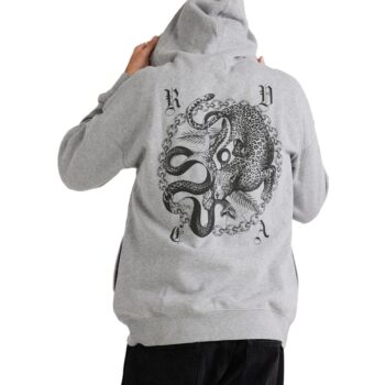 RVCA Benj Pullover Hoodie - Grey Marle