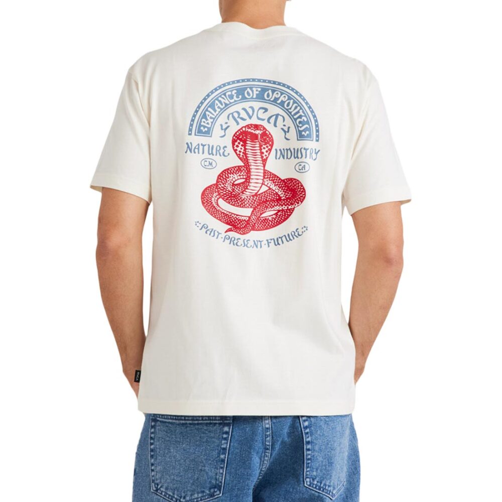 RVCA Charmer S/S T-Shirt - Antique White