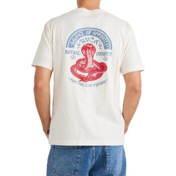RVCA Charmer S/S T-Shirt - Antique White