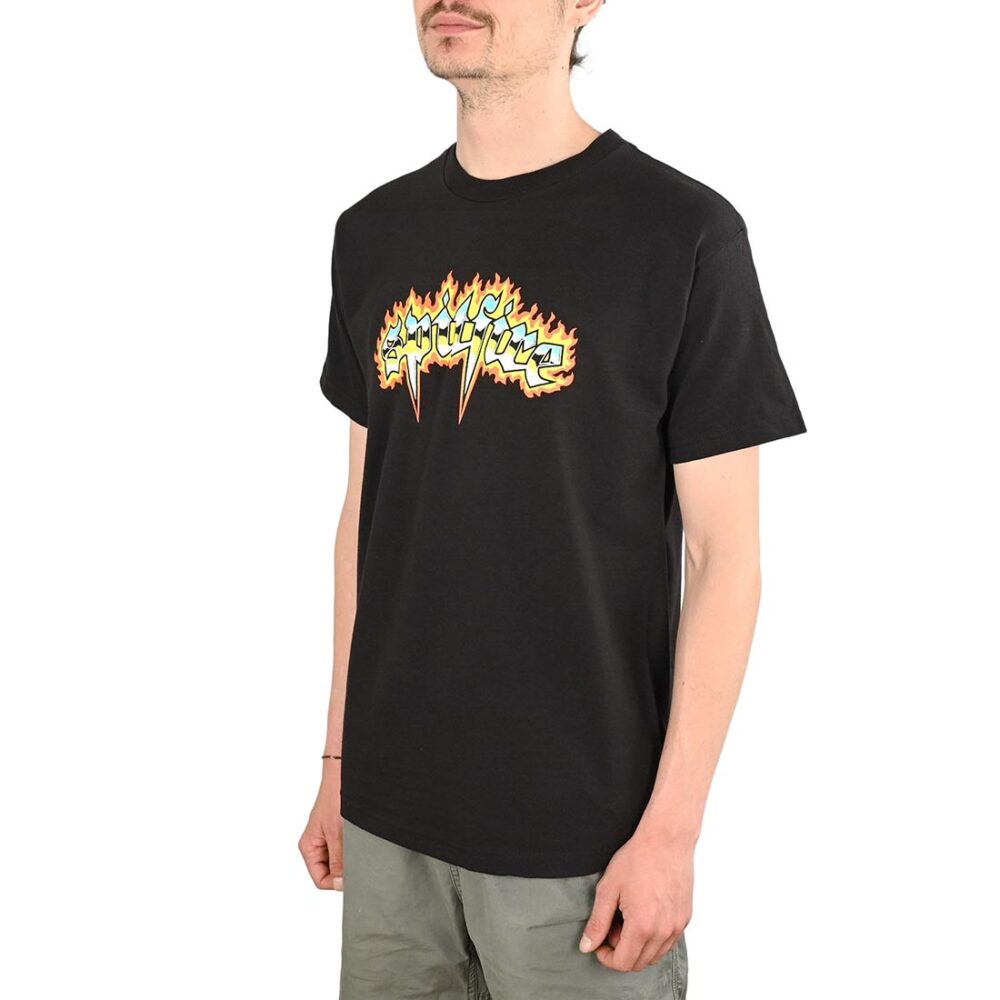 Spitfire Chrome Venom S/S T-Shirt - Black