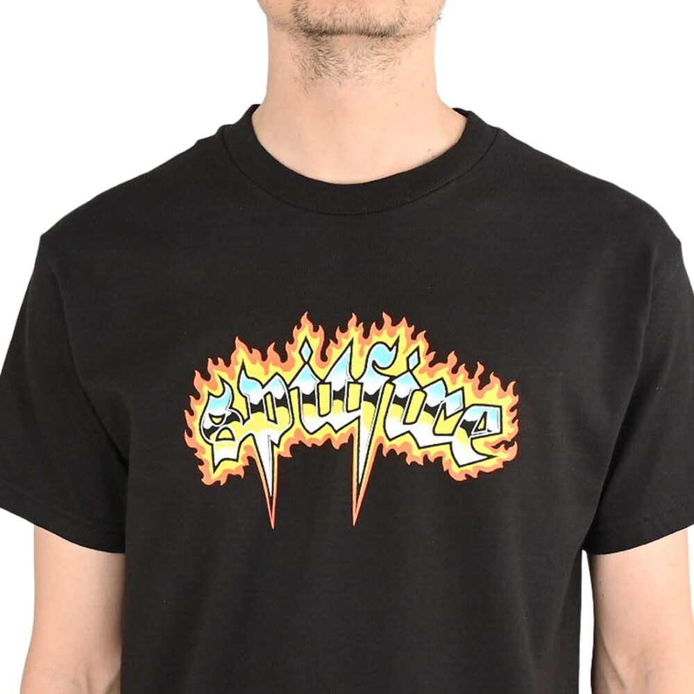 Spitfire Chrome Venom S/S T-Shirt - Black
