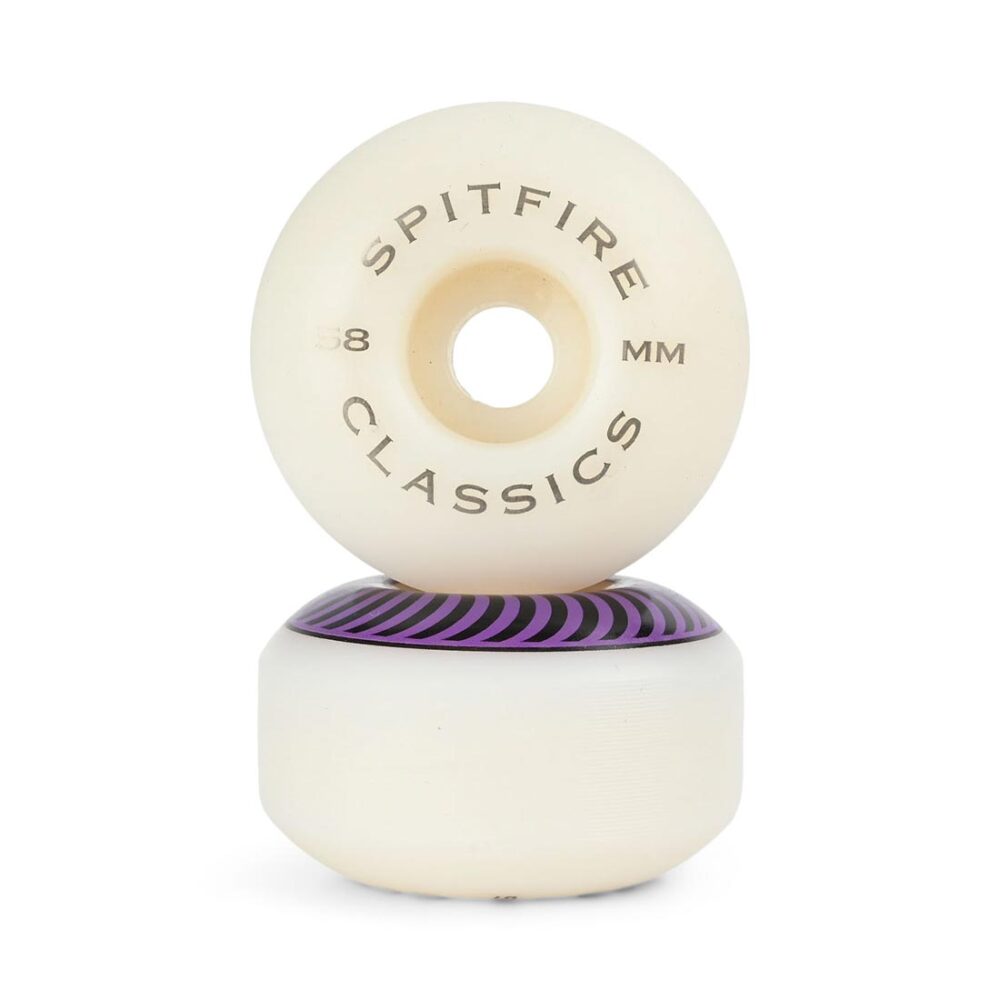 Spitfire Classics 99D 58mm Wheels - White