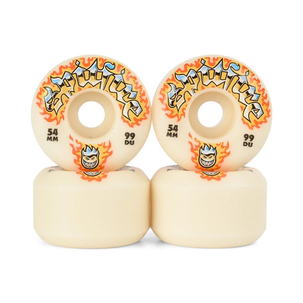 Spitfire Formula Four Chrome Venom Conical Full 99D 54mm Wheels