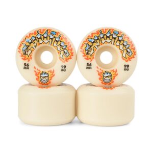 Spitfire Formula Four Chrome Venom Conical Full 99D 56mm Wheels