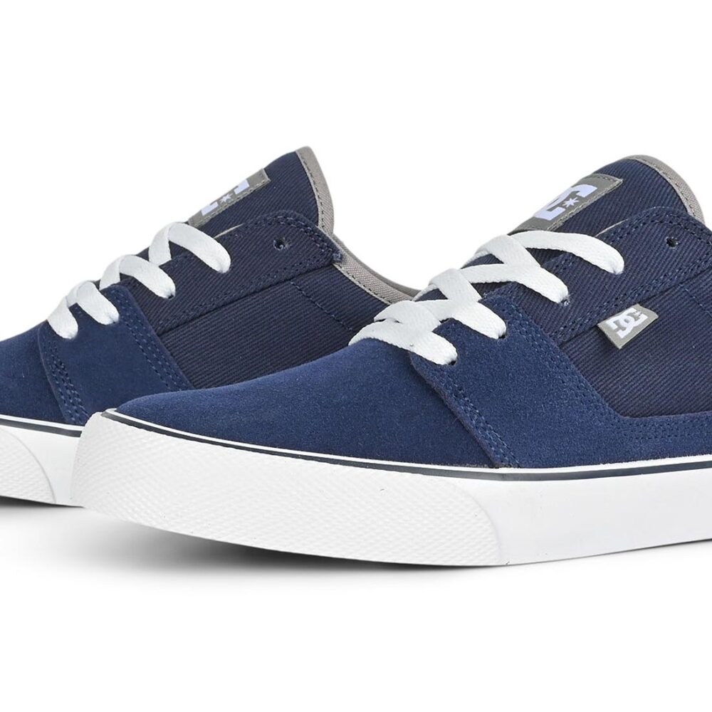 DC Tonik Skate Shoes - DC Navy/White