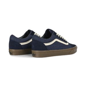 Vans Classic Heavy Canvas Old Skool Skate Shoes - Navy/Gum