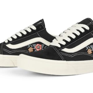 Vans Classic Old Skool Skate Shoes - Black Floral