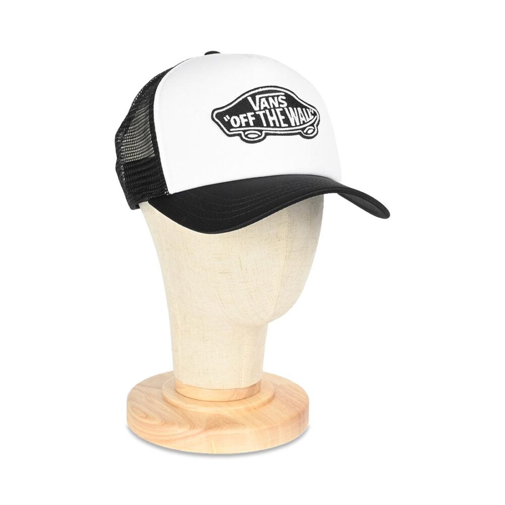 Vans Classic Patch Curved Brim Trucker Hat - Black/White