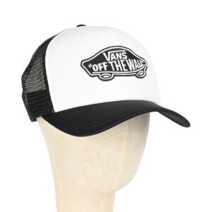 Vans Classic Patch Curved Brim Trucker Hat - Black/White