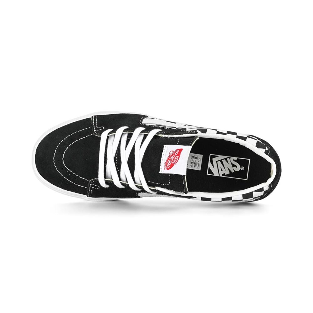 Vans Classic Sk8-Low Skate Shoes - Black Checkerboard