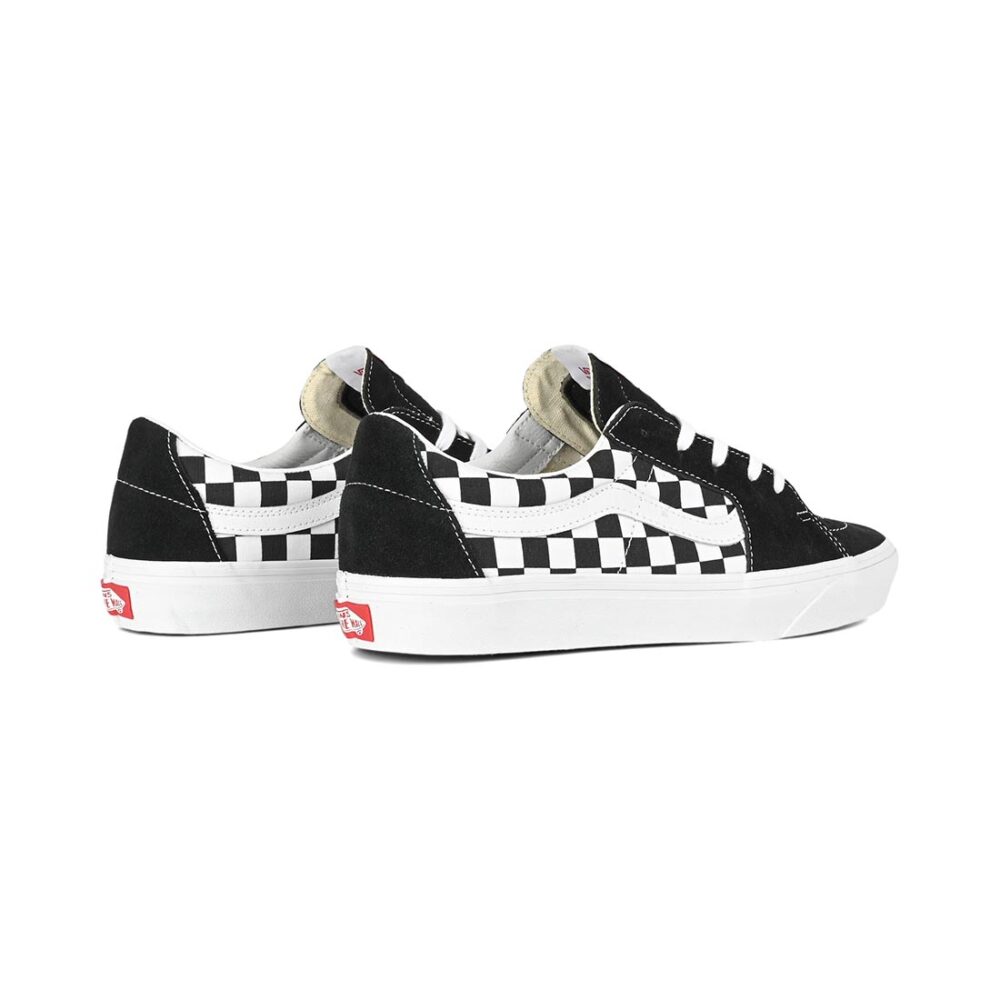 Vans Classic Sk8-Low Skate Shoes - Black Checkerboard