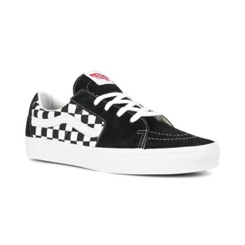 Vans Classic Sk8-Low Skate Shoes - Black Checkerboard