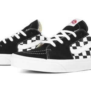 Vans Classic Sk8-Low Skate Shoes - Black Checkerboard