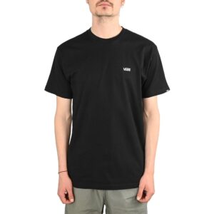 Vans Left Chest Logo S/S T-Shirt - Black/White