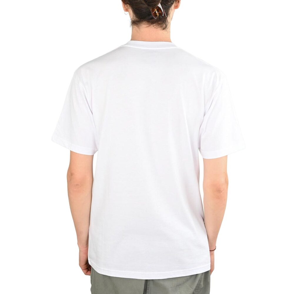 Vans Left Chest Logo S/S T-Shirt - White/Black