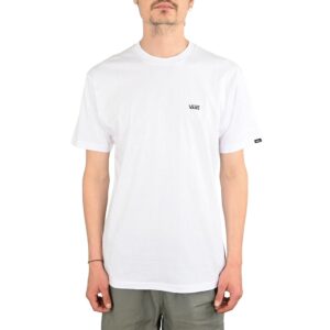 Vans Left Chest Logo S/S T-Shirt - White/Black