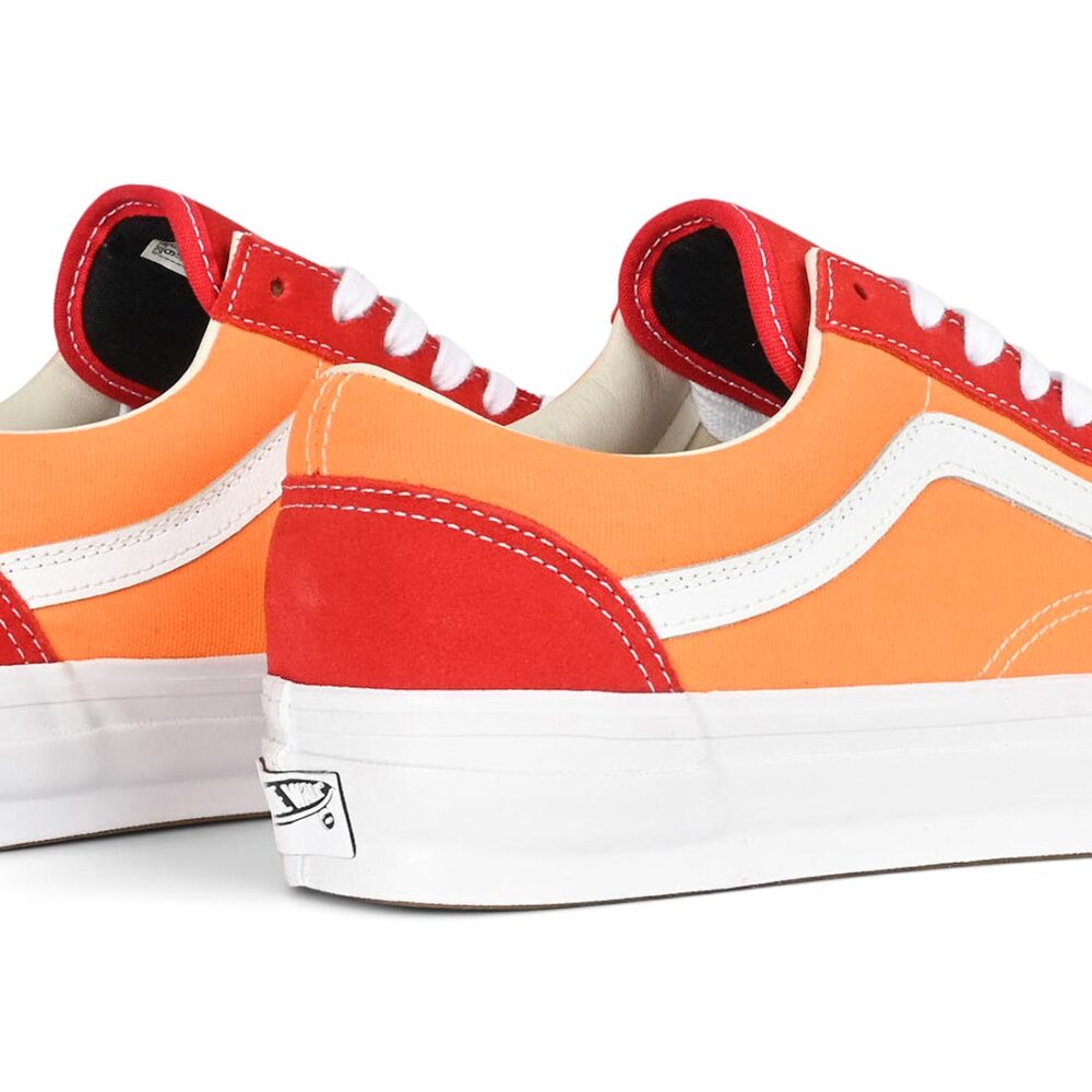 Vans Premium Old Skool 36 Skate Shoes - Racing Red/Oriole