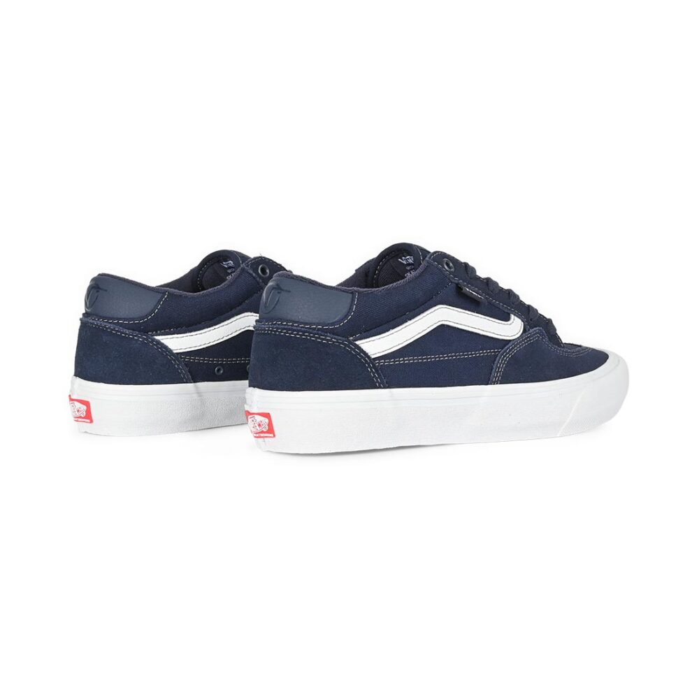 Vans Rowan Pro Skate Shoes - Navy/White