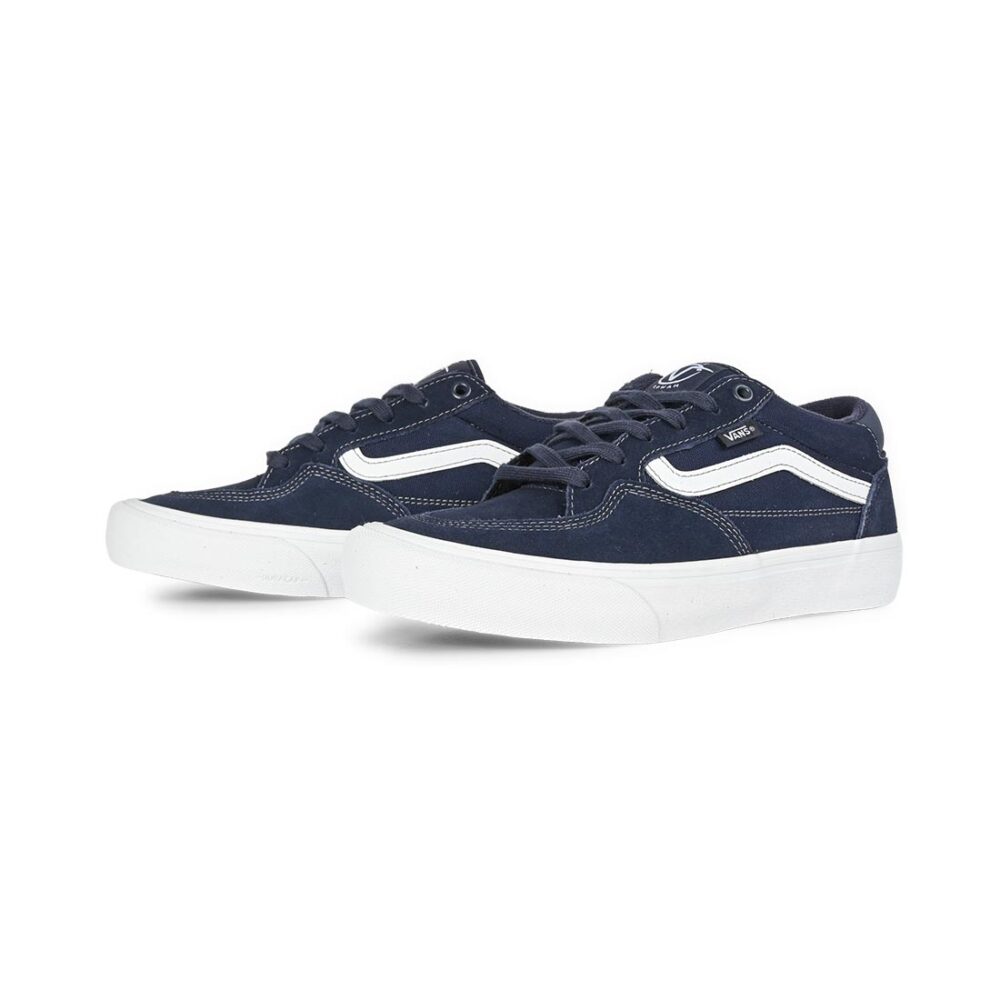 Vans Rowan Pro Skate Shoes - Navy/White