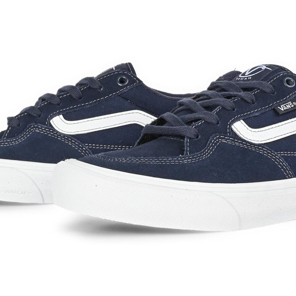 Vans Rowan Pro Skate Shoes - Navy/White