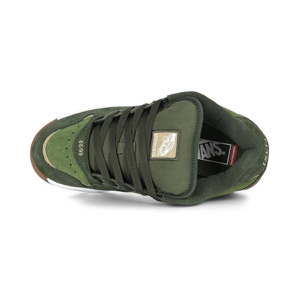 Vans Rowley XLT Skate Shoes - Dark Green