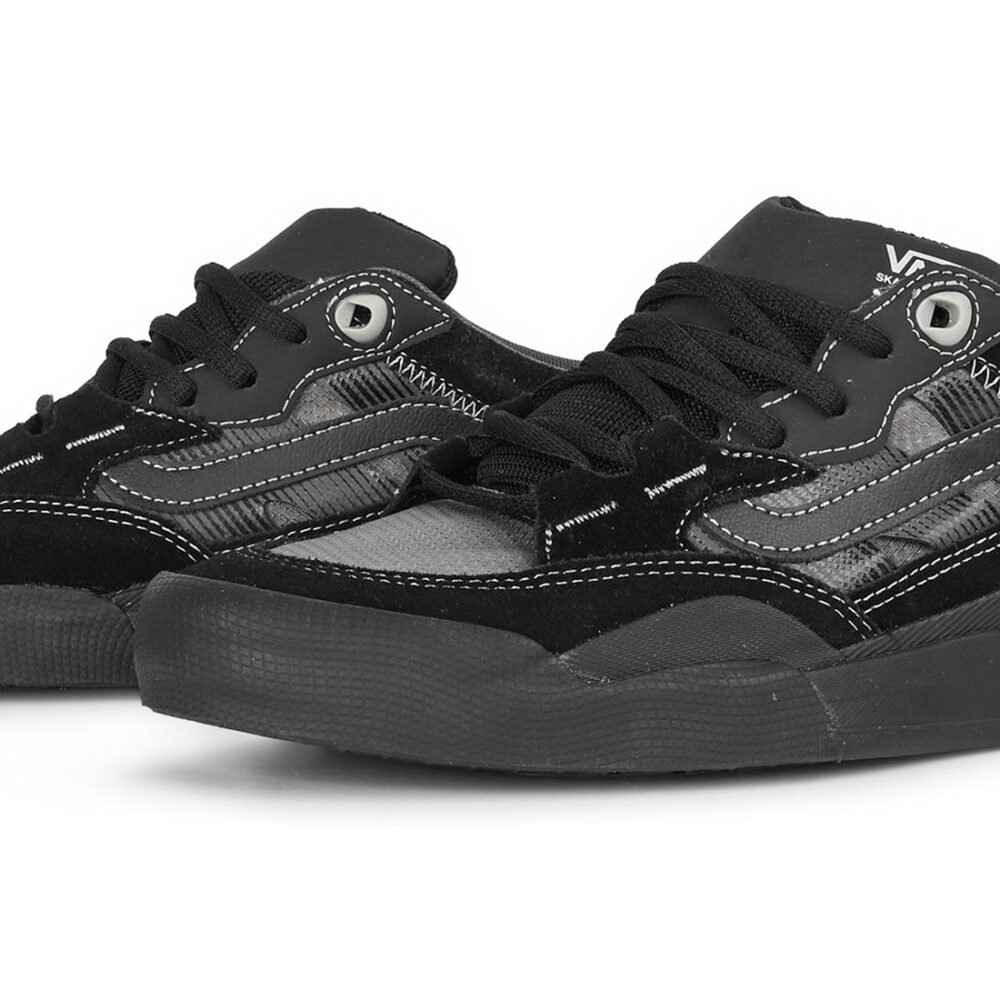 Vans Skate 2 Wayvee Skate Shoes - Black/Black/Grey