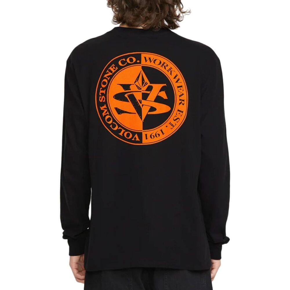 Volcom Excavator L/S T-Shirt - Black