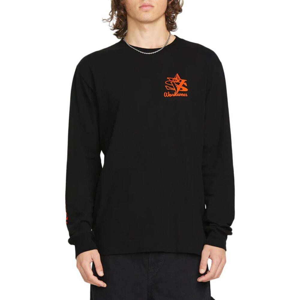 Volcom Excavator L/S T-Shirt - Black