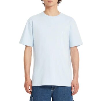 Volcom Stone Blanks S/S T-Shirt - Carolina Blue