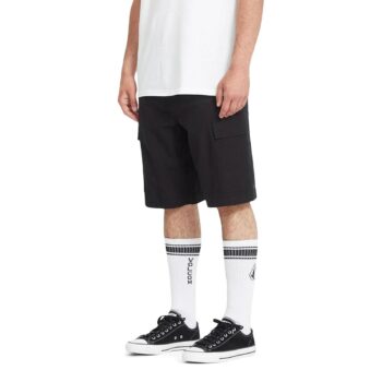 Volcom Strange Tripper 22" Cargo Shorts - Black