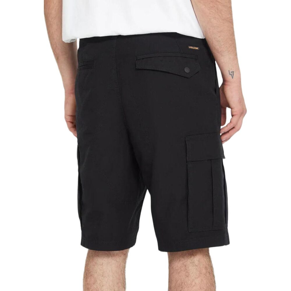 Volcom Strange Tripper 22" Cargo Shorts - Black