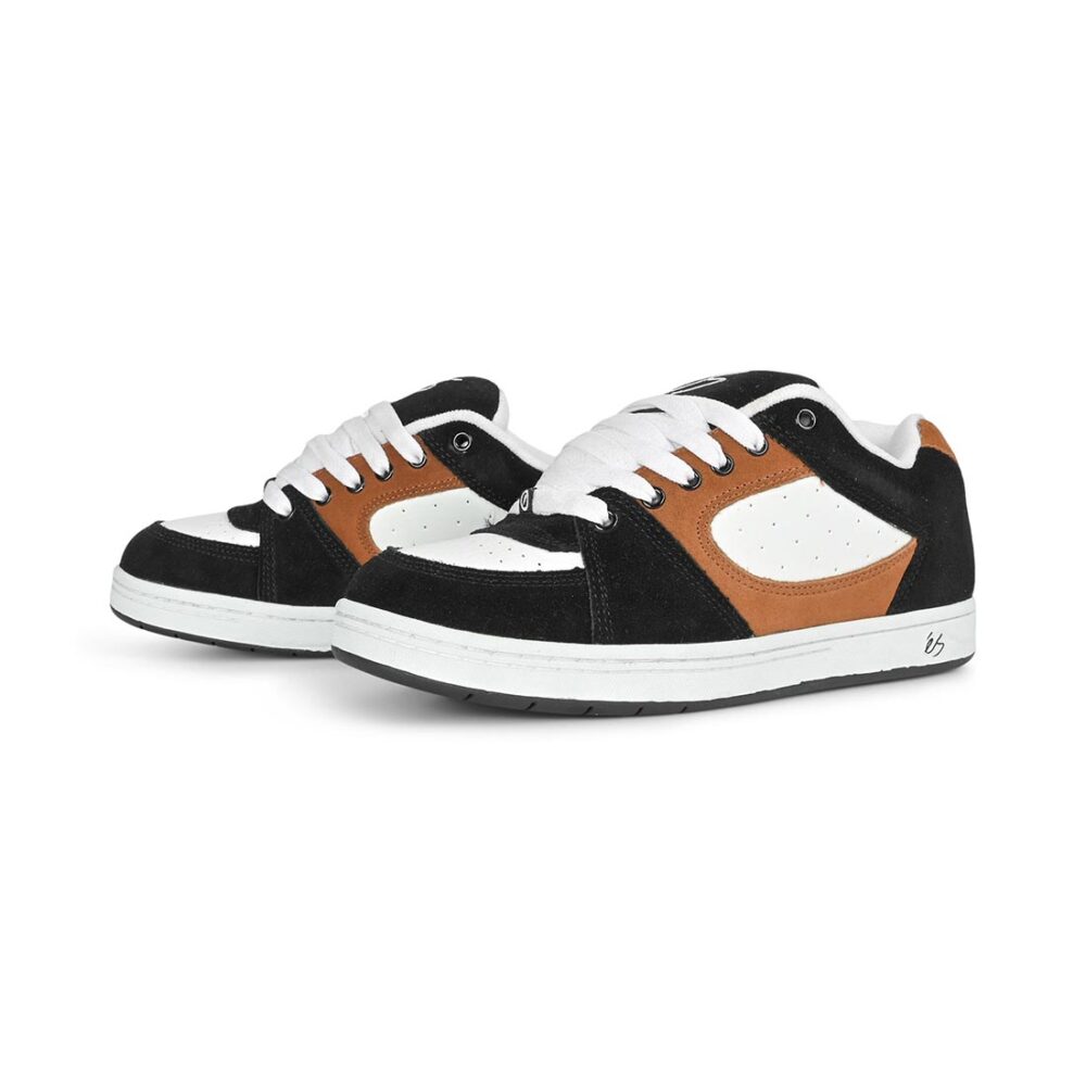 eS Accel OG Skate Shoes - Brown/Black/White