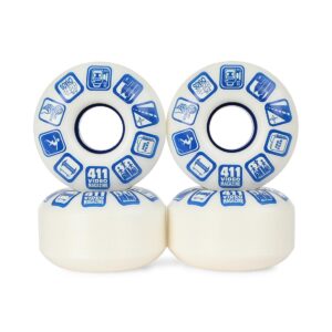 411VM Filmer 83A 58mm Wheels - White
