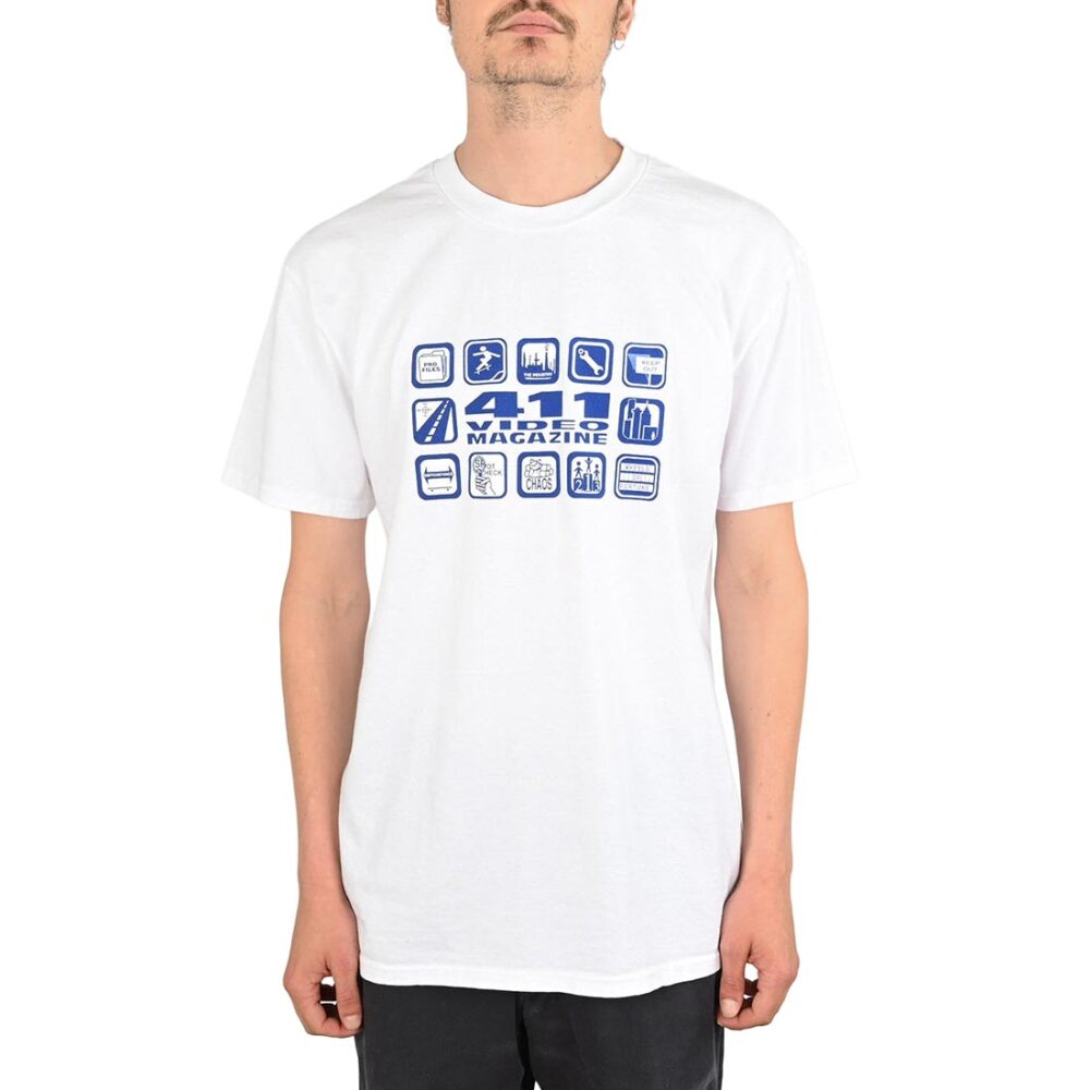 411VM Icons S/S T-Shirt - White