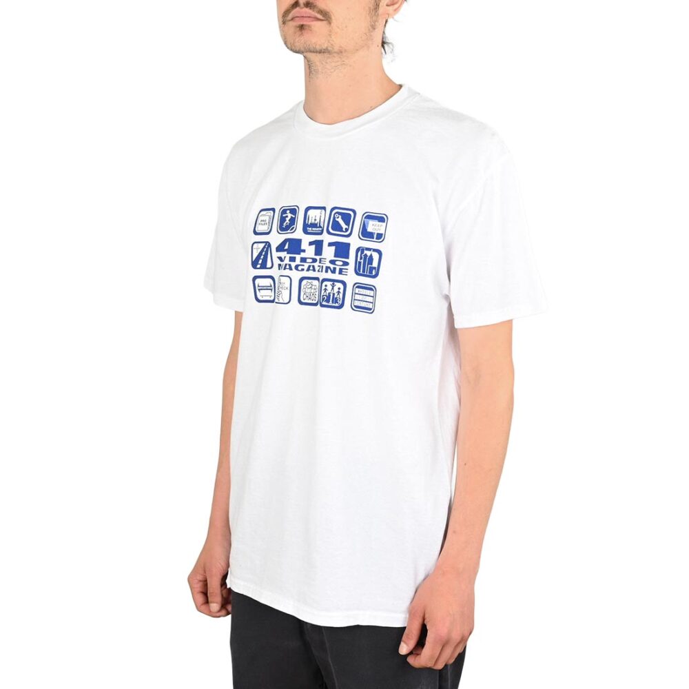 411VM Icons S/S T-Shirt - White