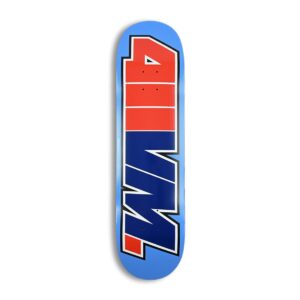 411VM Logo Ex7 8.25″ Skateboard Deck - Blue - Supereight