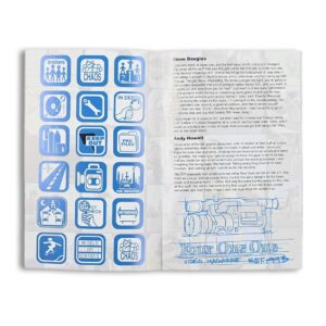 411VM Skateboards "Our Story" Zine - White