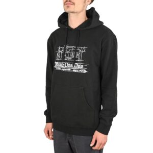 411VM VX Pullover Hoodie - Black