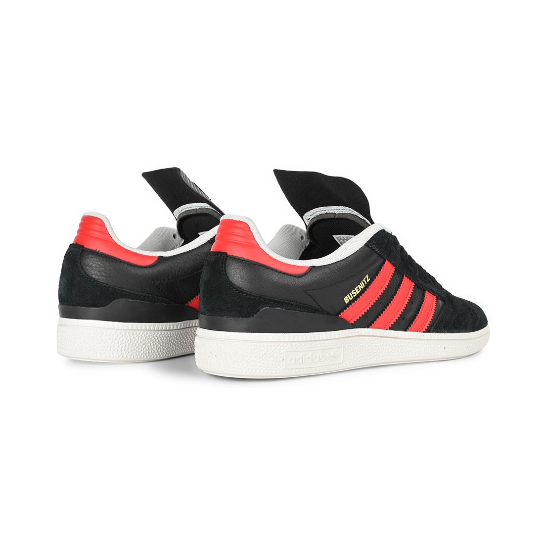 Adidas Busenitz Skate Shoes - Black/Better Scarlet/White