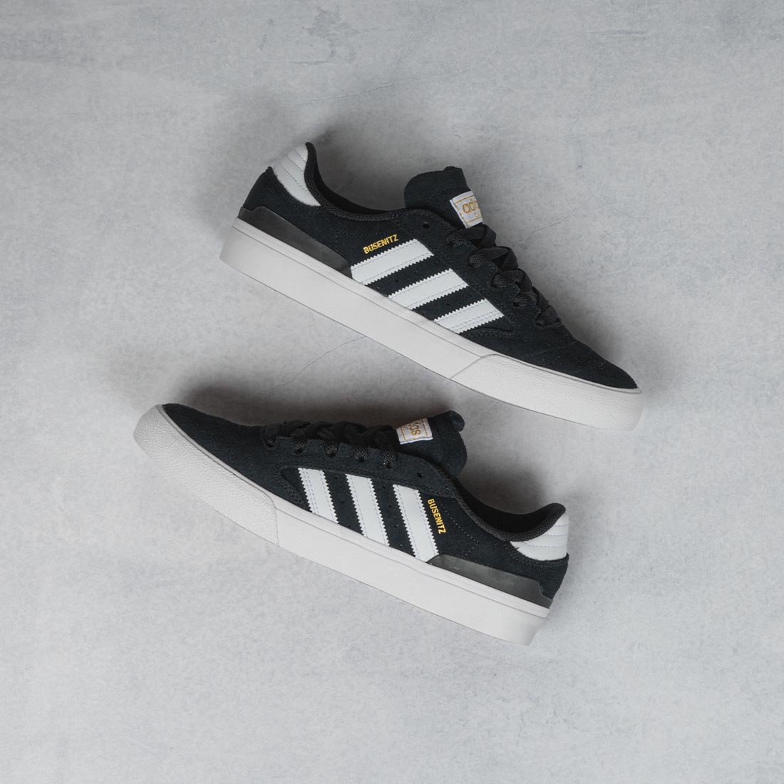 Adidas Busenitz Vulc II Shoes Core Black/White/Gum