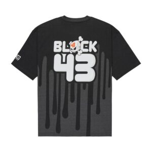 DC x 43i Big Drip S/S T-Shirt - Black