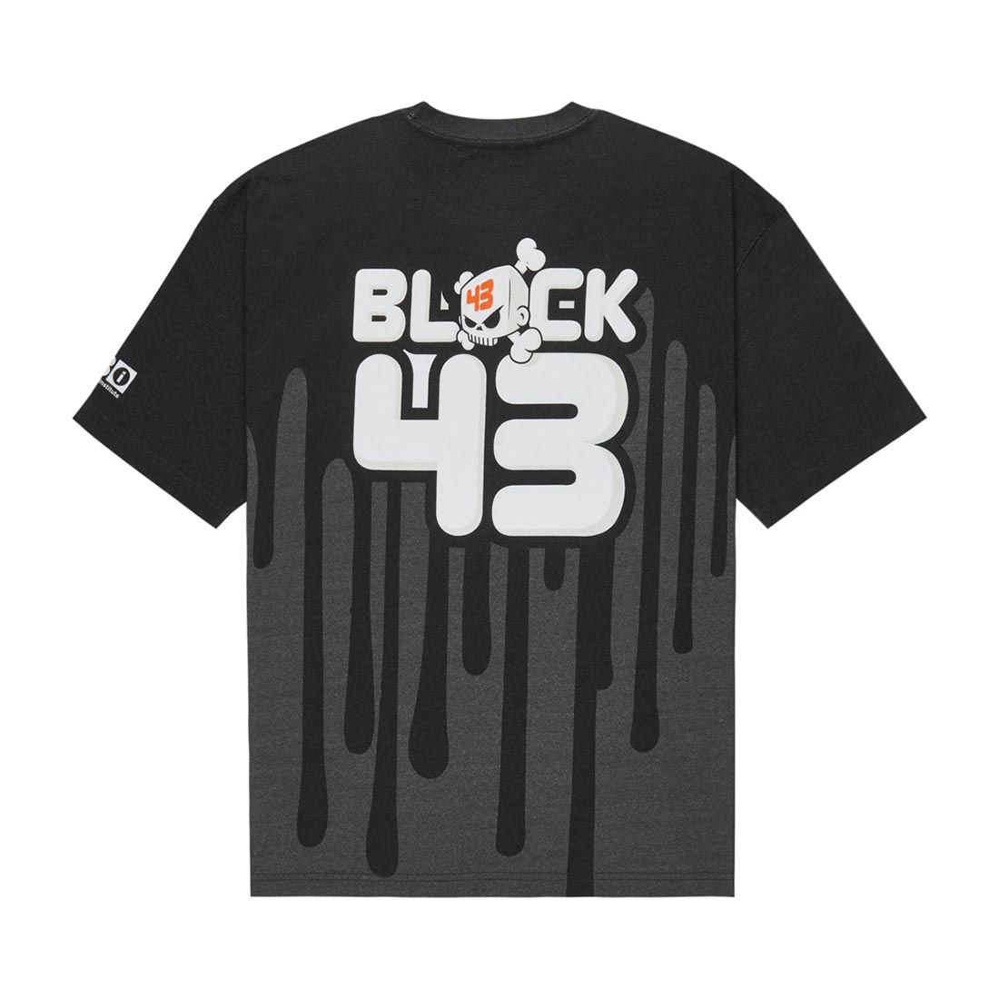 DC x 43i Big Drip S/S T-Shirt - Black - Supereight
