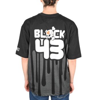 DC x 43i Big Drip S/S T-Shirt - Black