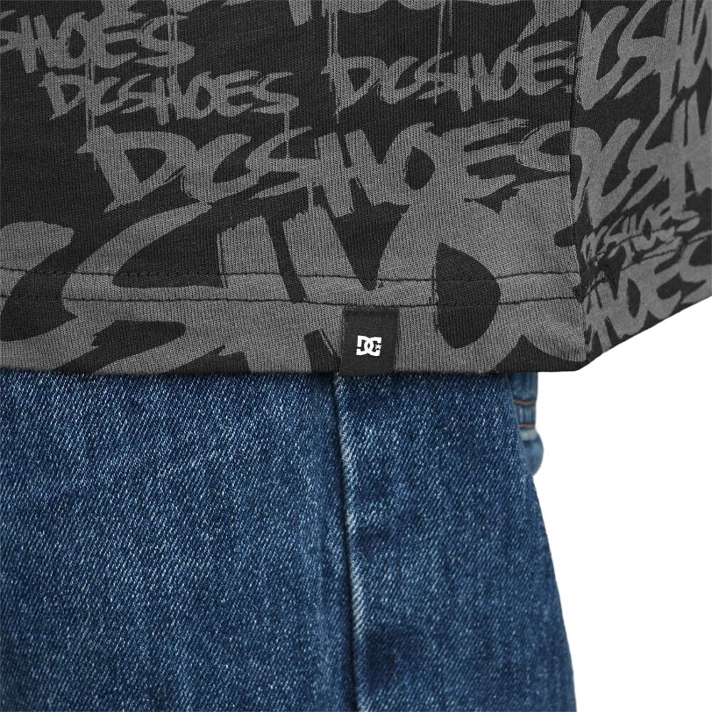 DC x 43i Big Drip S/S T-Shirt - Black