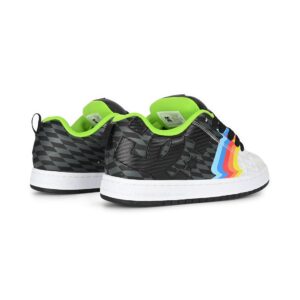 DC x 43i Court Graffik Skate Shoes - Black/White/Multi
